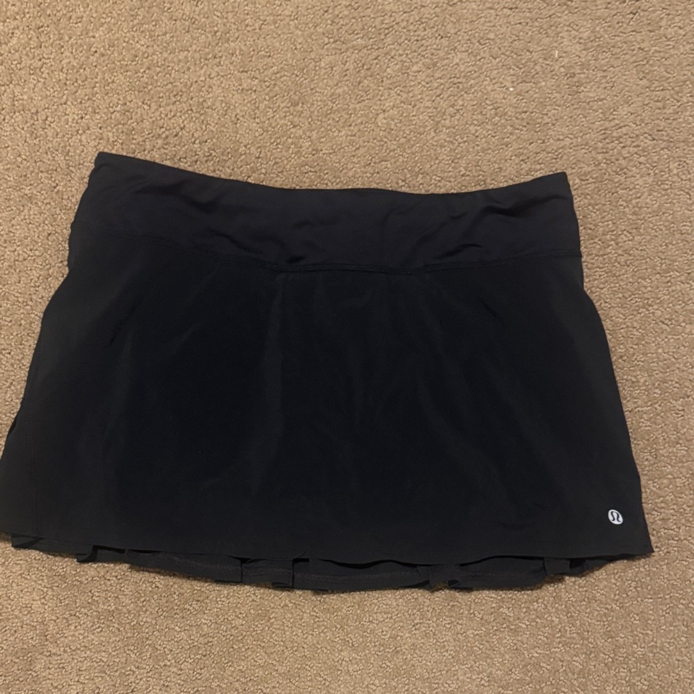 Lululemon Athletica Black Mini Skirt